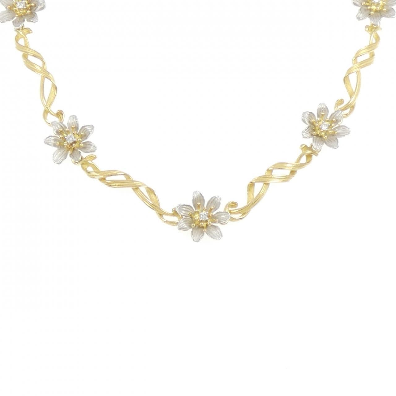 アズ タイム ダイヤモンド ネックレス