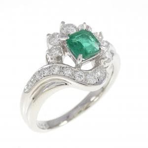 タサキ エメラルド リング 0.47CT