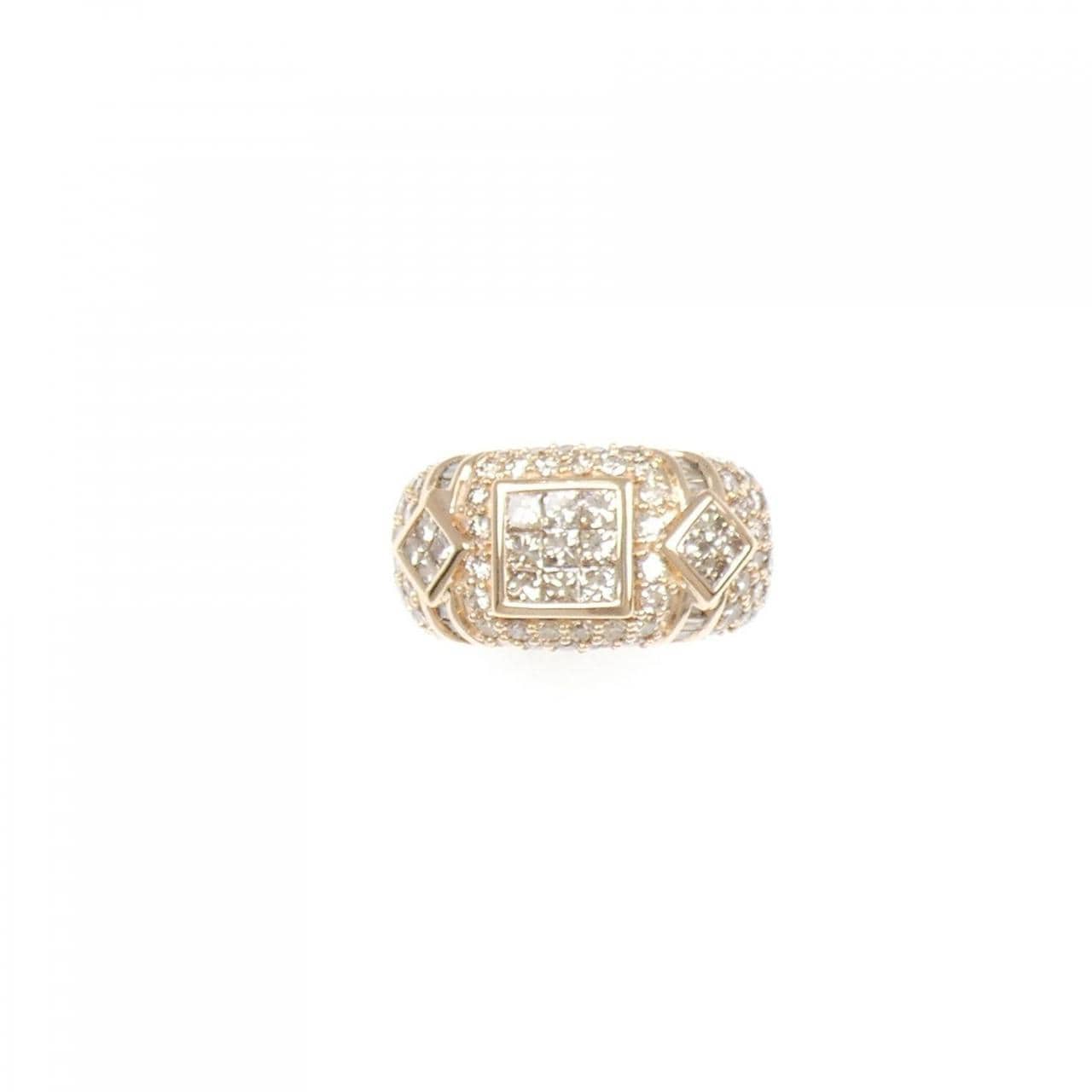 K18PG ダイヤモンド リング 1.35CT