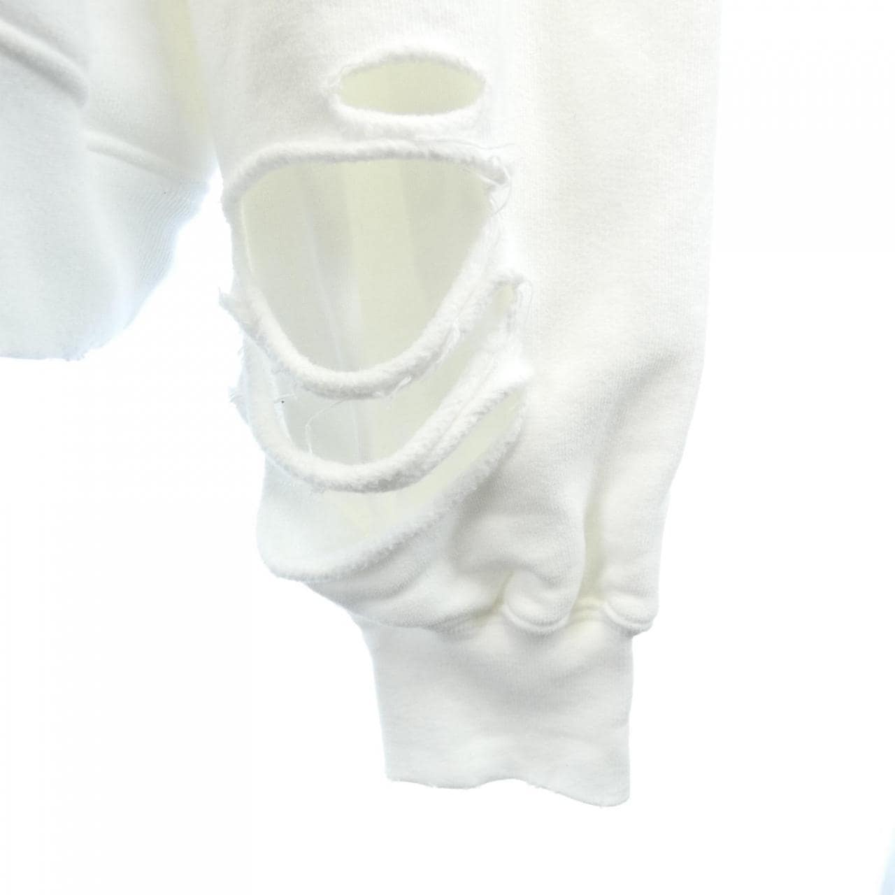 バレンシアガ BALENCIAGA キャップスデストロイドフーディープルオーバー 659403 TKVB6 UNISEX パーカー