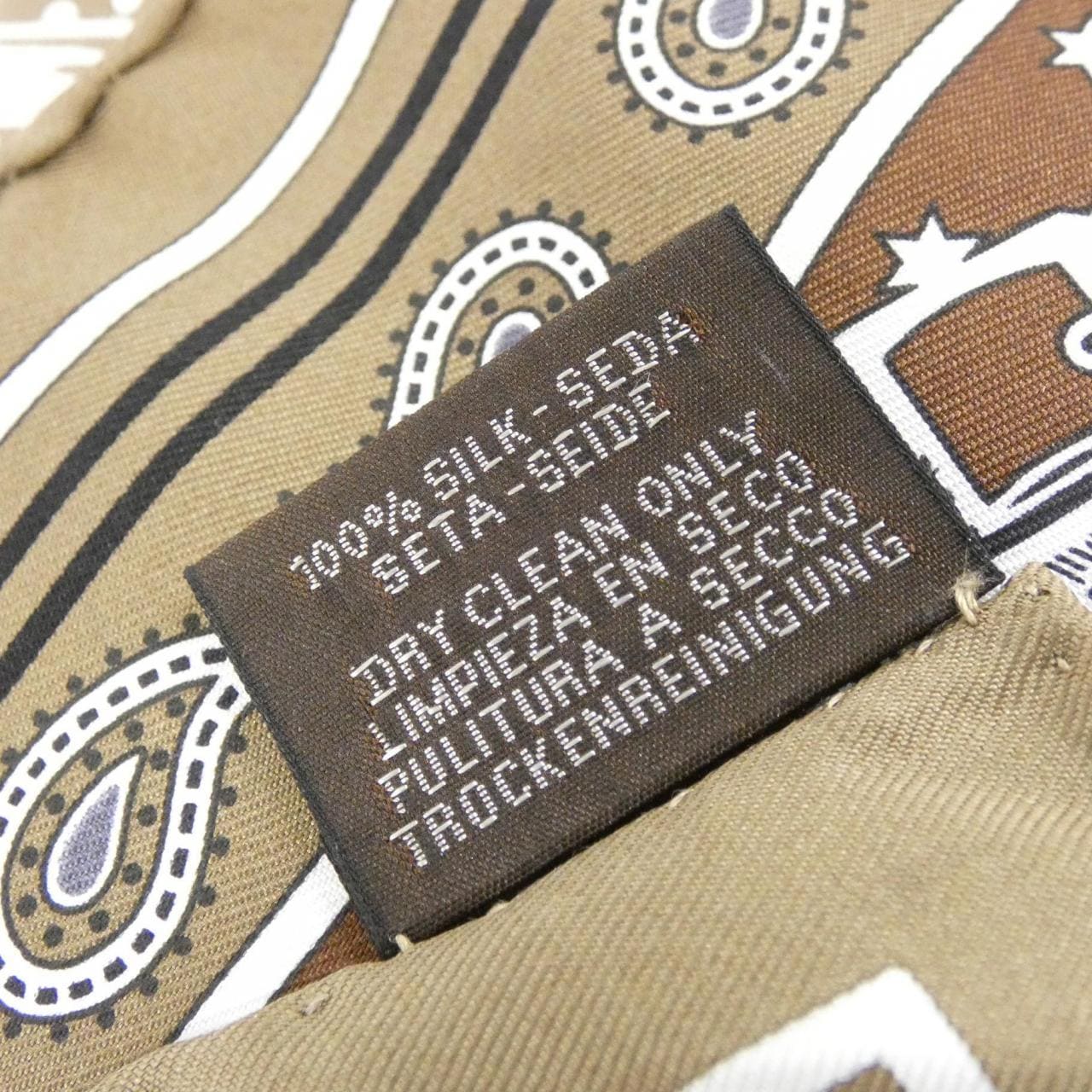 エルメス EPERON D'OR バンダナ 042977S スカーフ