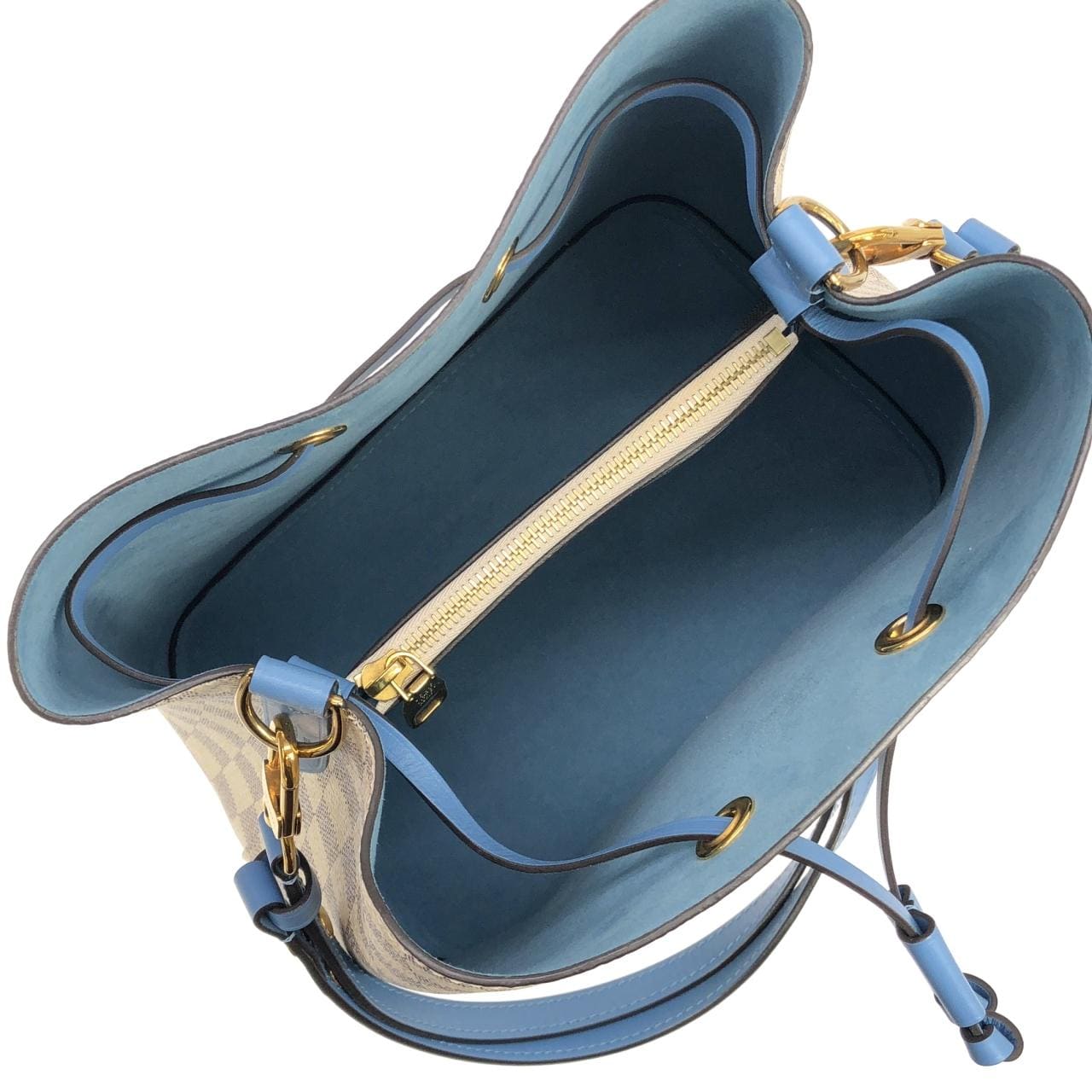 ルイヴィトン ダミエ アズール ネオ ノエ N40153 ショルダーバッグ