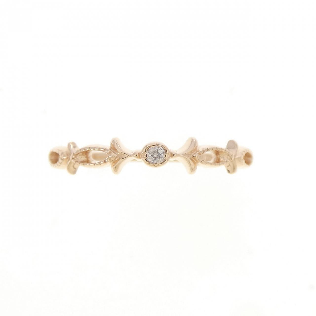 アガット ダイヤモンド リング 0.014CT