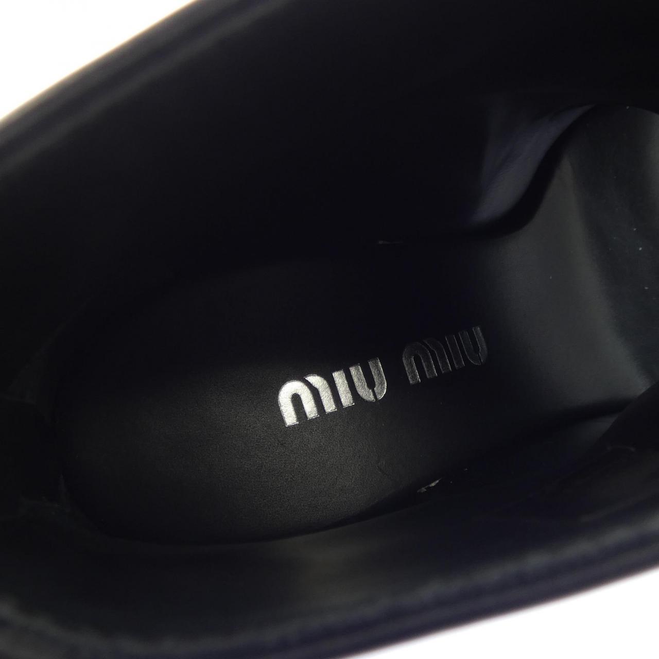 ミュウミュウ MIU MIU LEATHER OPEN TOE 5KT058 ブーツ