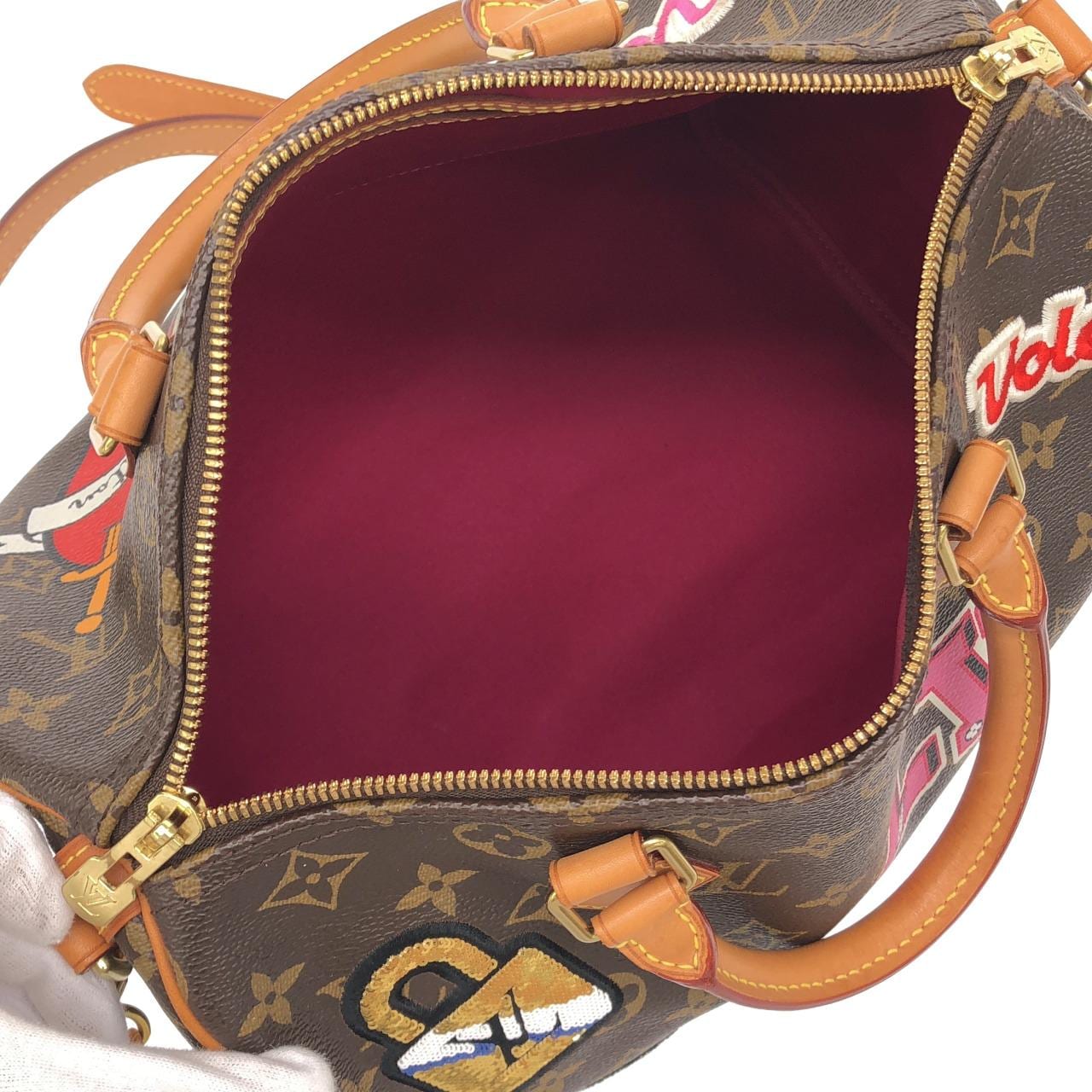 ルイヴィトン モノグラム(LVストーリーズ) スピーディ バンドリエール 30cm M43989 ボストンバッグ