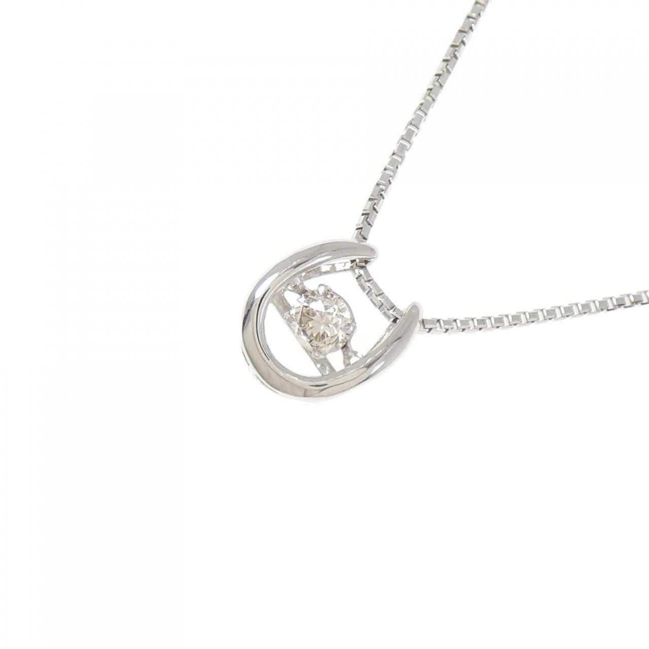 PT900/PT850 ダイヤモンド ネックレス 0.30CT