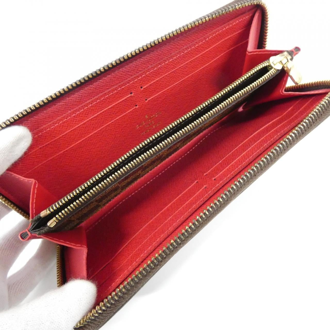 ルイヴィトン ダミエ ポルトフォイユ クレマンス N60534 財布