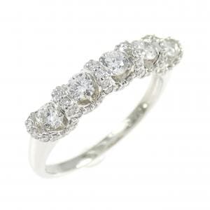 PT950 ダイヤモンド リング 0.70CT