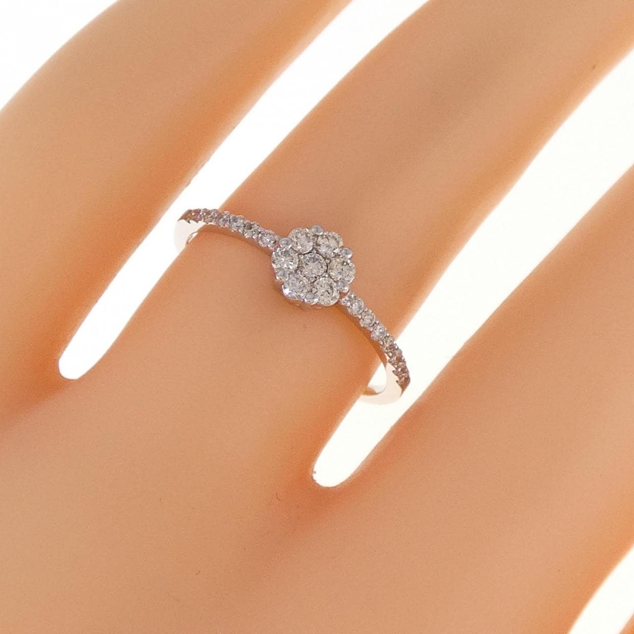 [新品] PT鑽石戒指 0.23CT