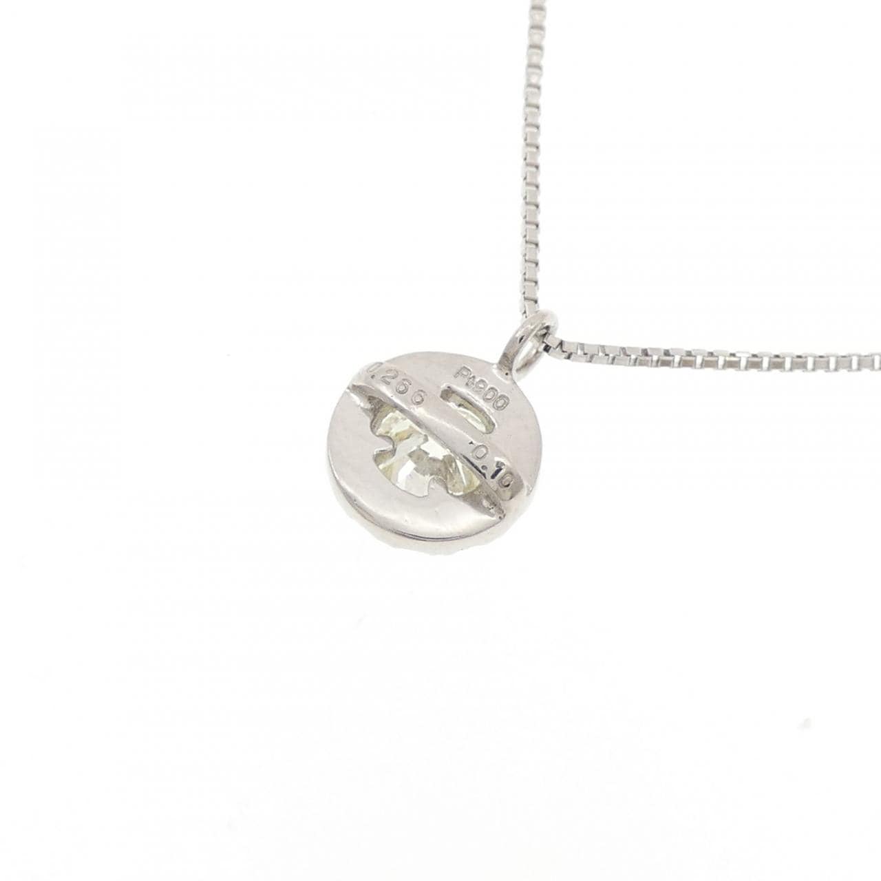 PT900/PT850 ダイヤモンド ネックレス 0.266CT