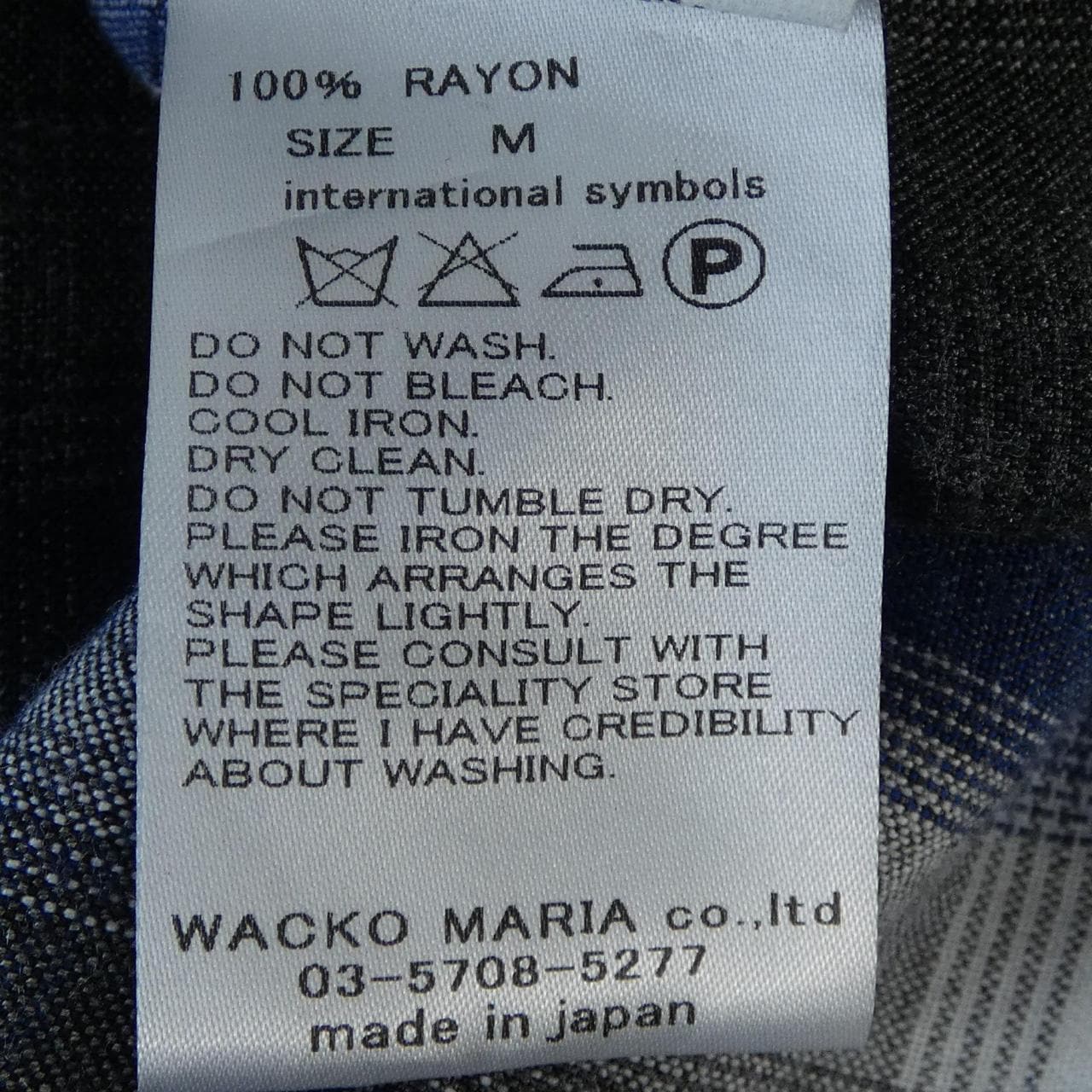 ワコマリア WACKO MARIA シャツ