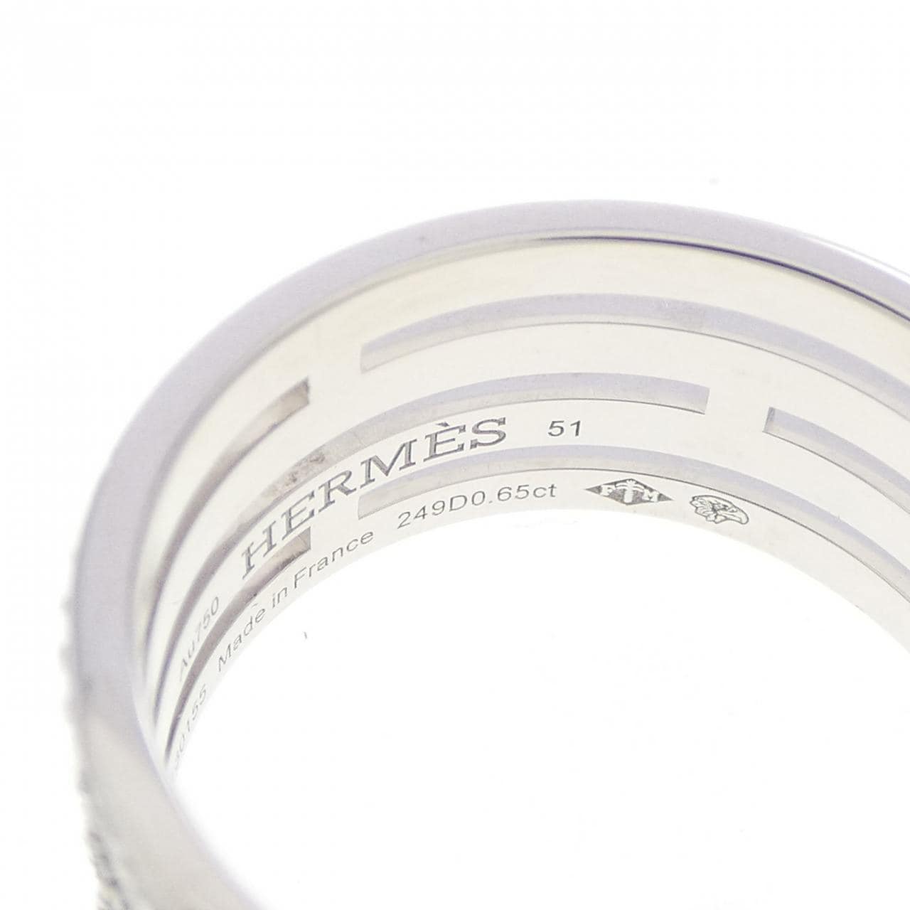 エルメス アリアンヌ リング 0.65CT