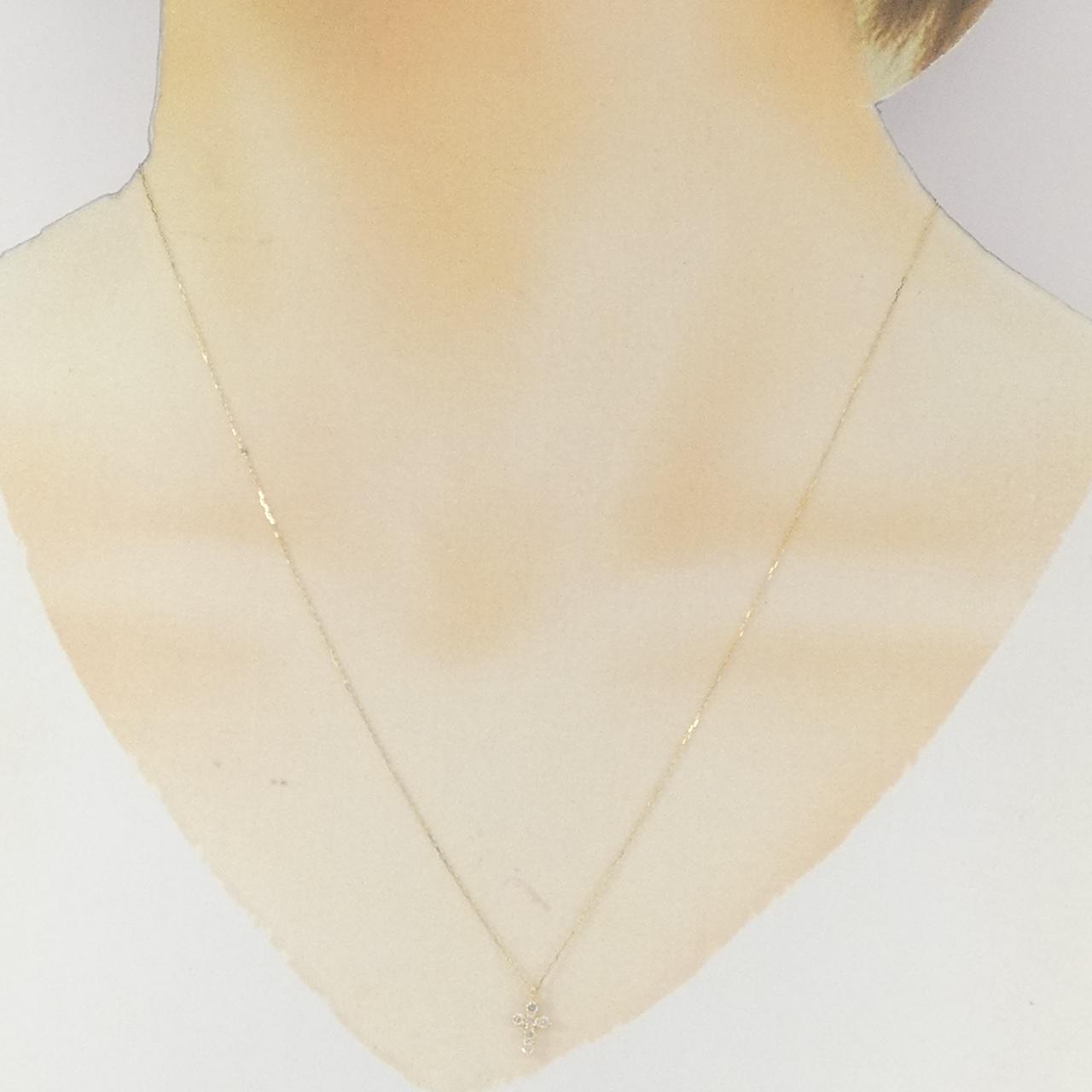 シエナ ロゼ ダイヤモンド ネックレス 0.10CT