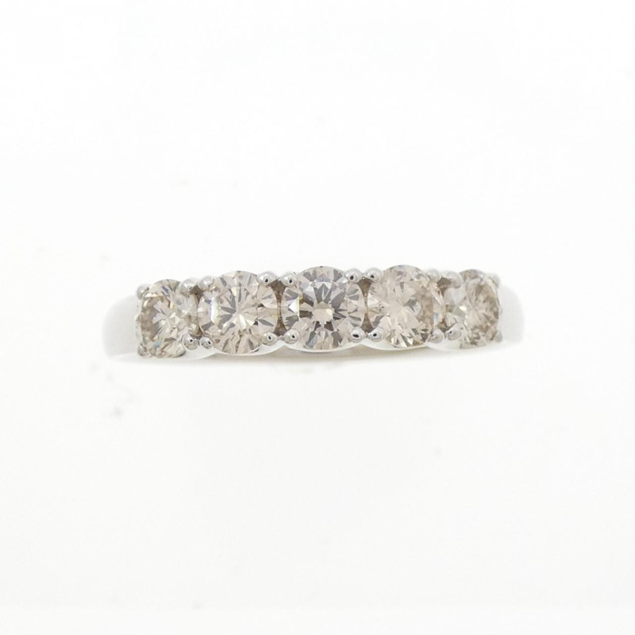 PT950 ダイヤモンド リング 0.90CT