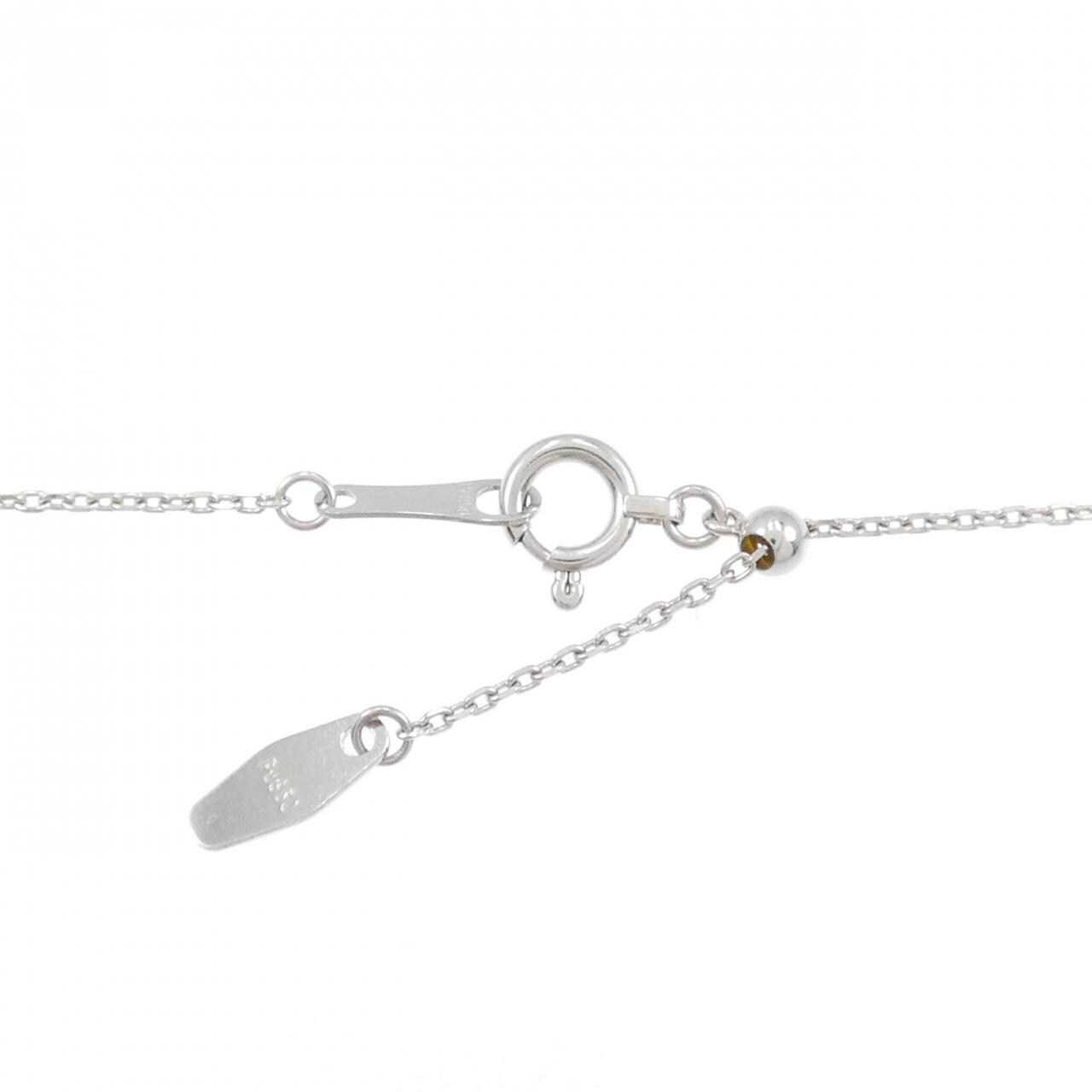 PT フラワー ダイヤモンド ネックレス 0.20CT