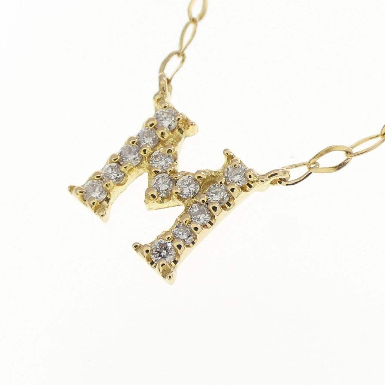 Samantha Tiara Initial Diamond Necklace 0.06CT