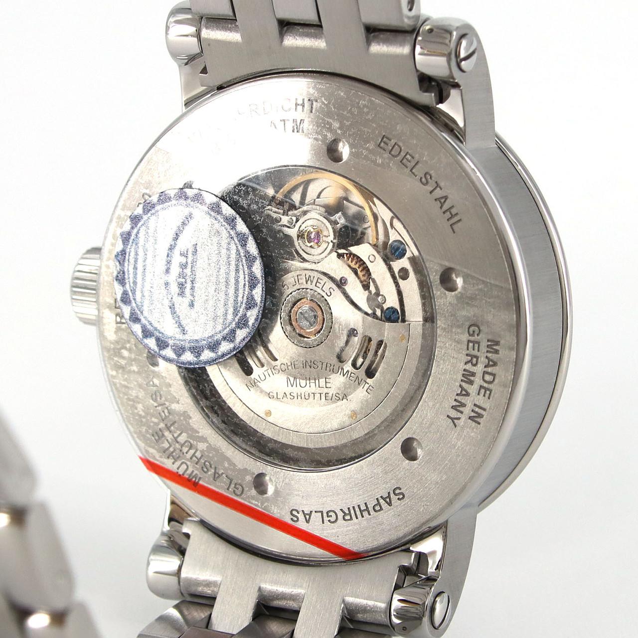 [新品] MUHLE GLASHUTTE IV 月相 M1-44-05-MB SS自動上弦