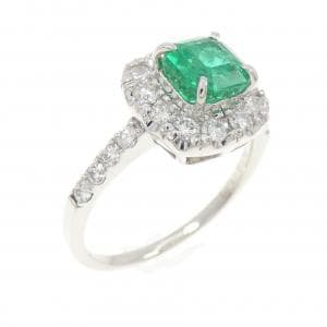 PT900 エメラルド リング 1.15CT