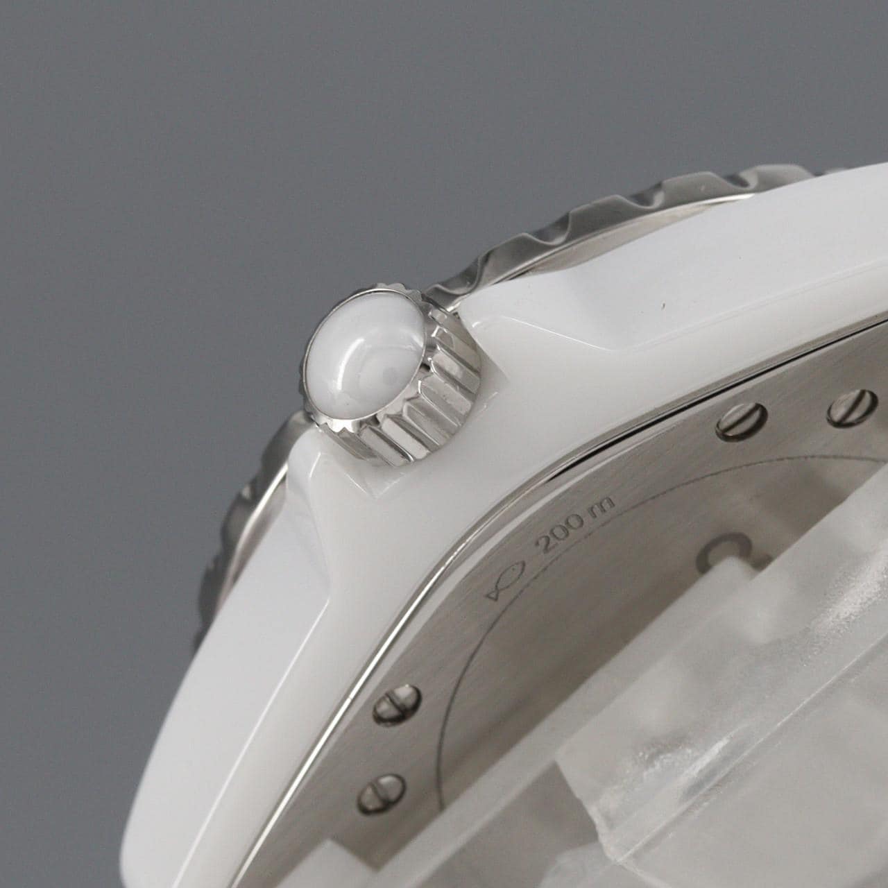 シャネル J12 33mmセラミック･12P･センターパヴェ H2123 セラミック クォーツ