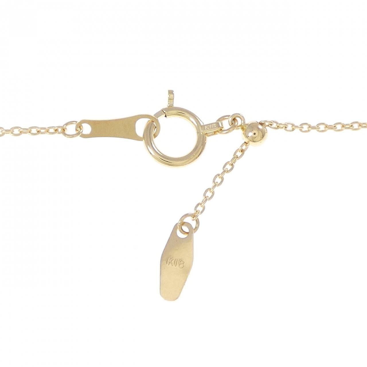 【リメイク】K18YG ダイヤモンド ネックレス 1.065CT H SI2 Good