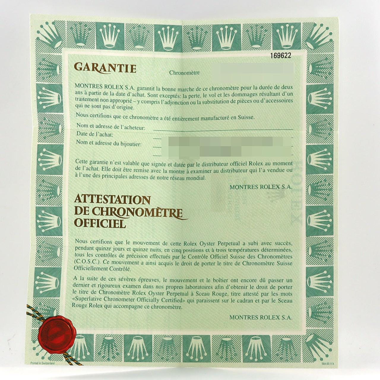 ロレックス ヨットマスターロレジウム 169622 SSxPT 自動巻 K番