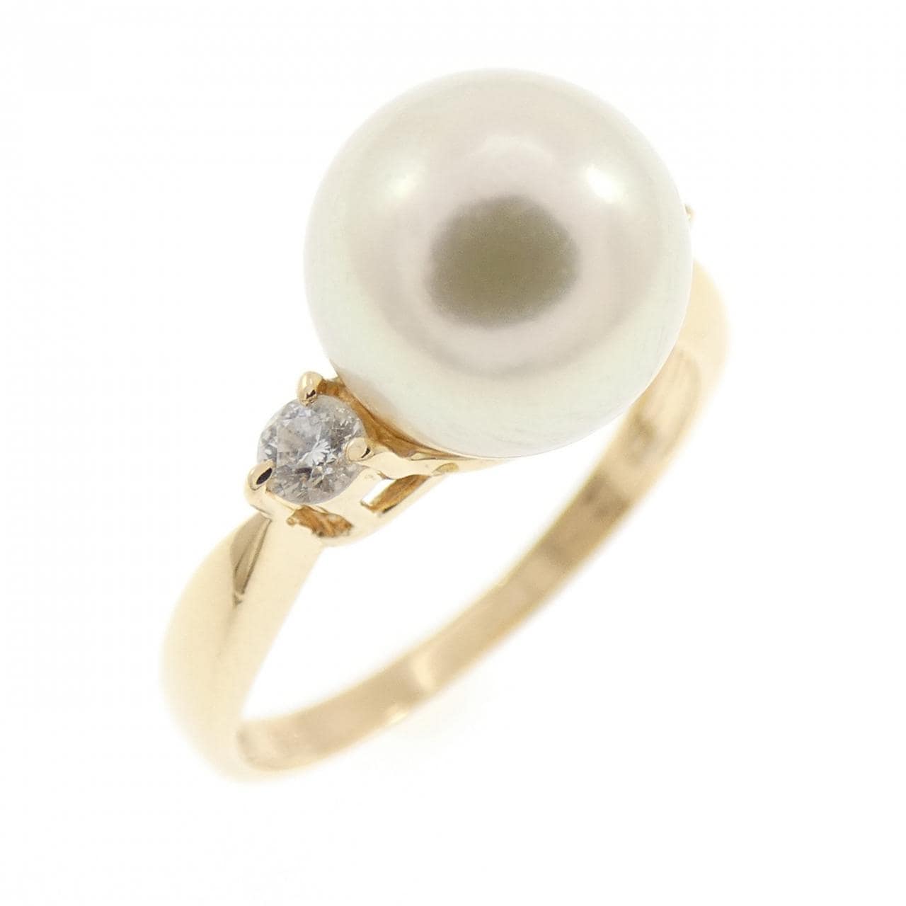 K18YG アコヤパール リング 8.2mm