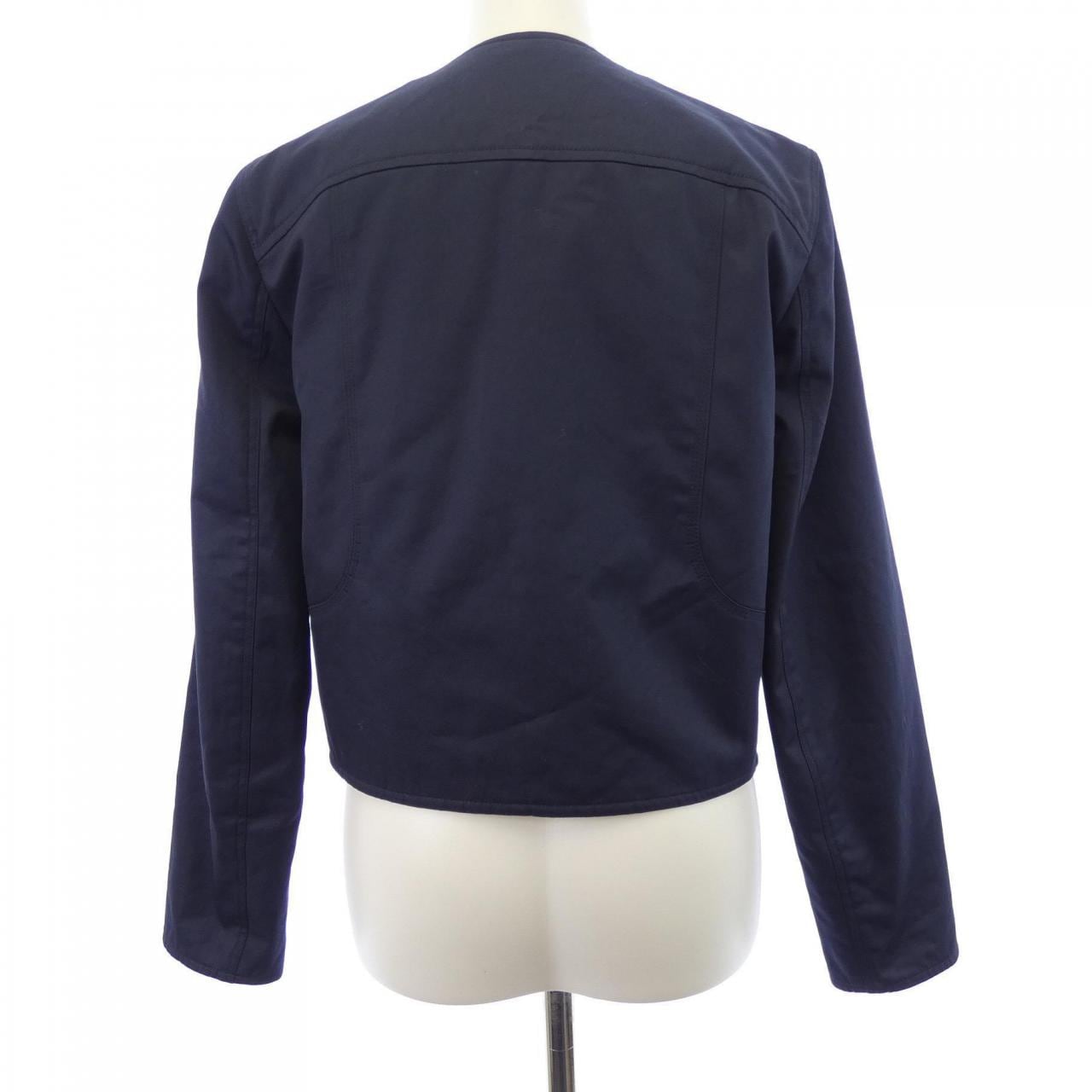 エルメス HERMES カルトゥッシュ クルードセル 6E0277DK ノーカラージャケット