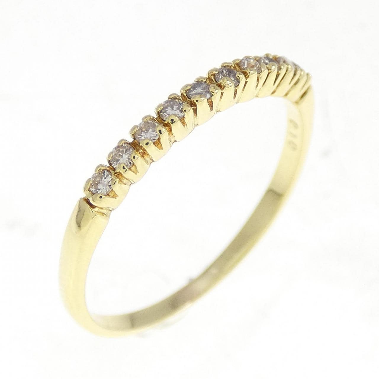 K18YG ダイヤモンド リング 0.10CT