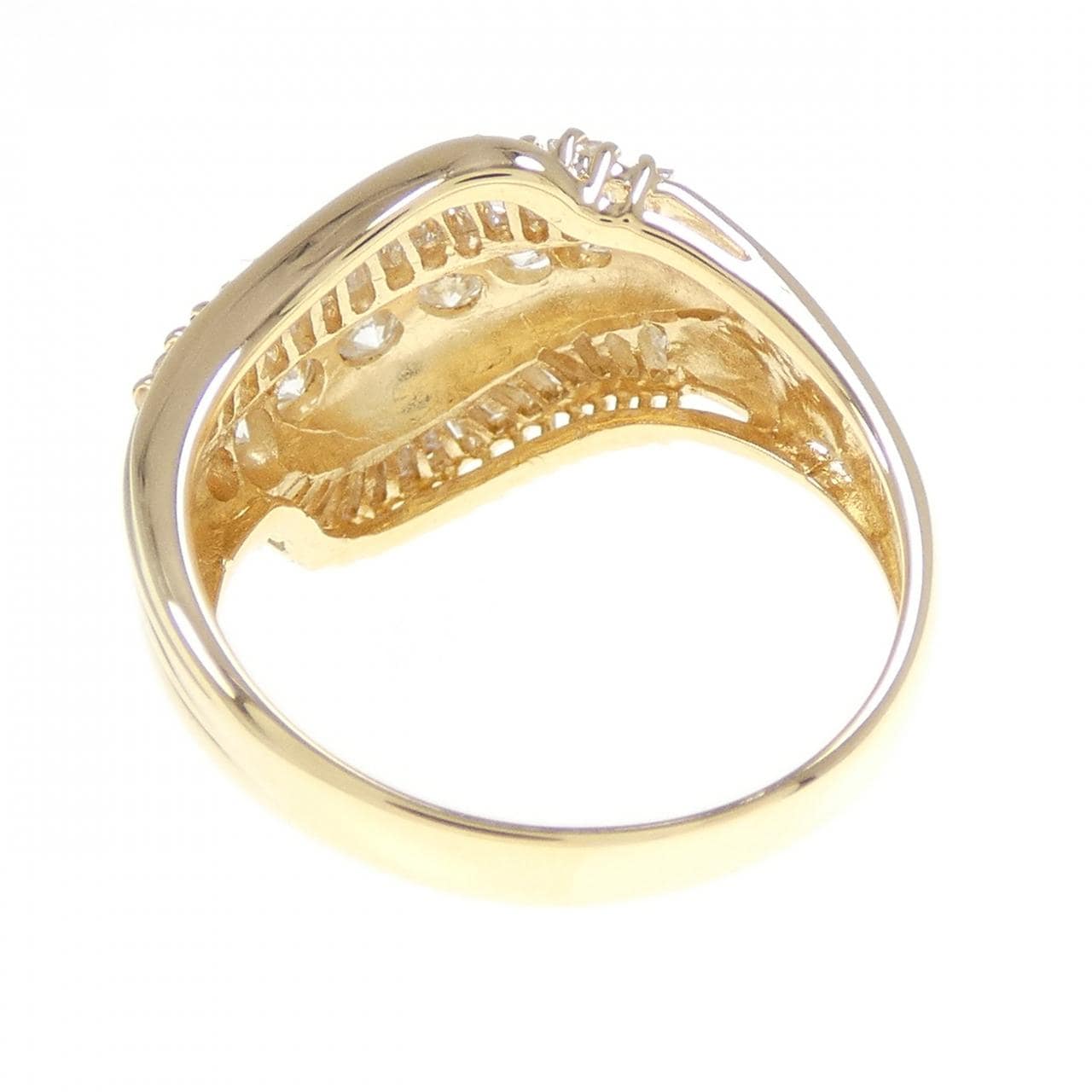 K18YG ダイヤモンド リング 1.15CT