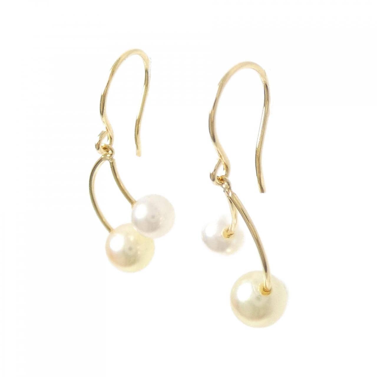 K18YG アコヤパール ピアス