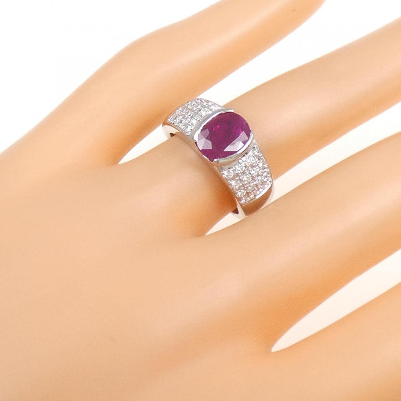 PT ルビー リング 1.74CT