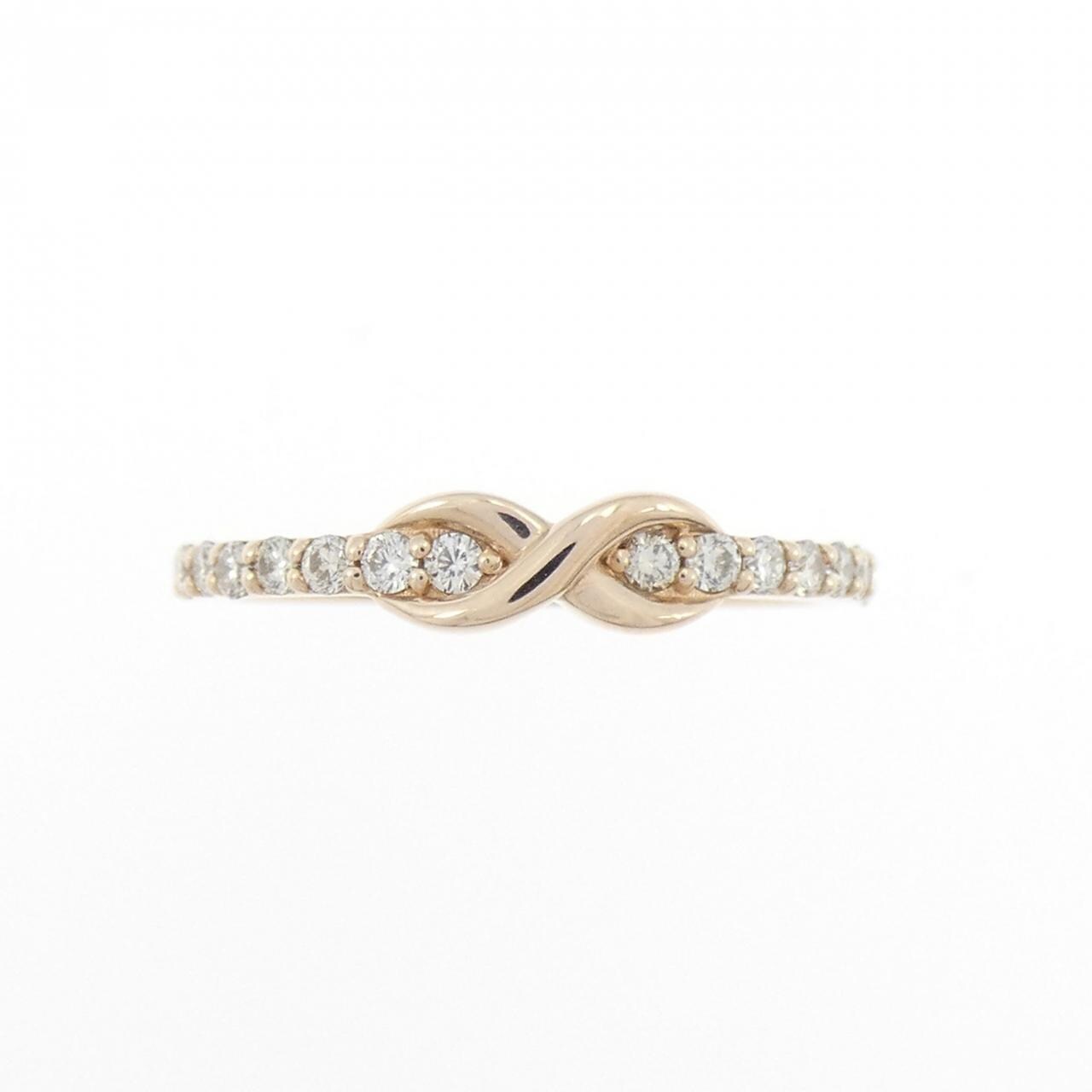 K18PG ダイヤモンド リング 0.20CT