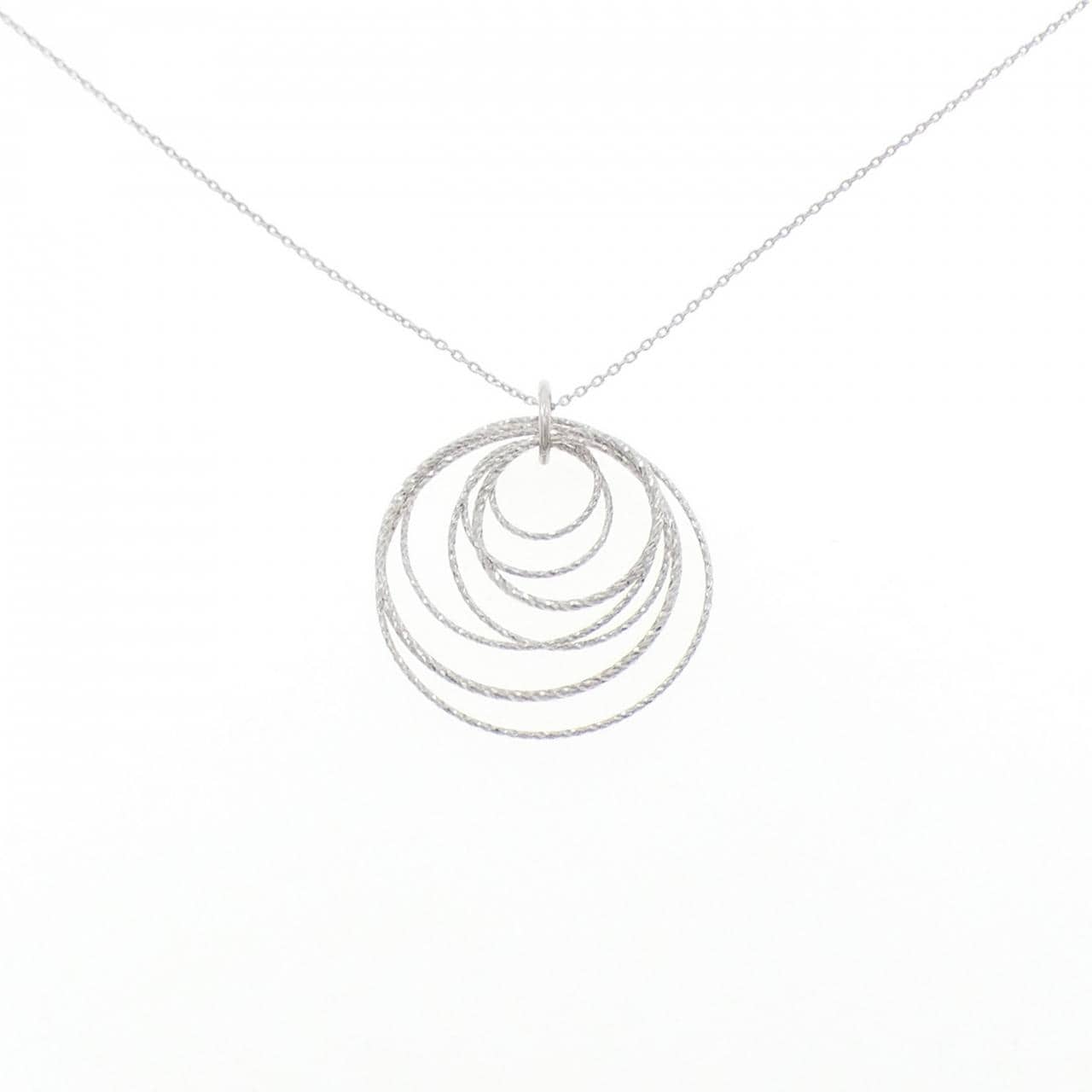 K18WG ネックレス