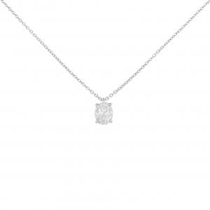 【リメイク】PT ダイヤモンド ネックレス 0.704CT G VVS2 オーバルカット