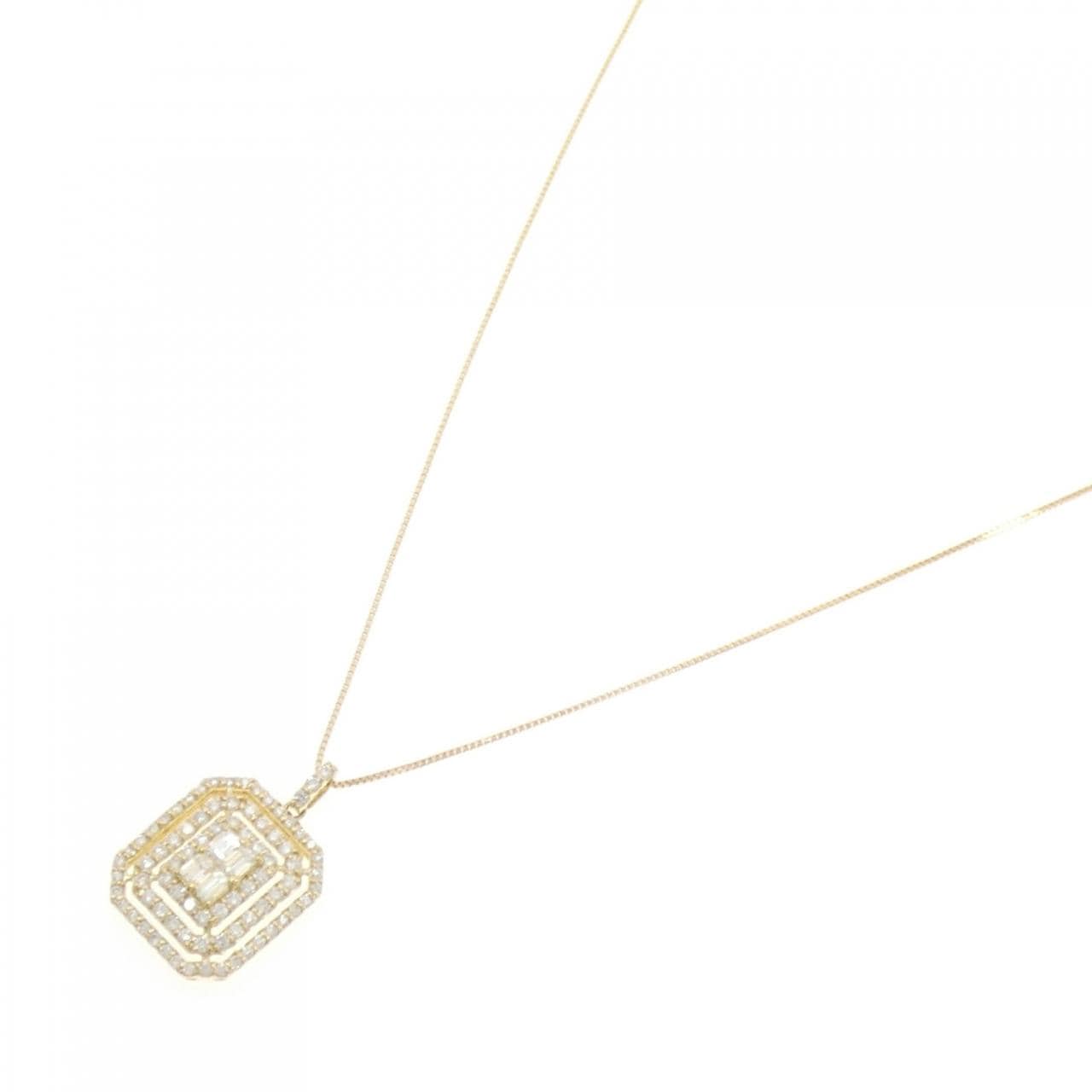 【新品】K18YG ダイヤモンド ネックレス 0.70CT