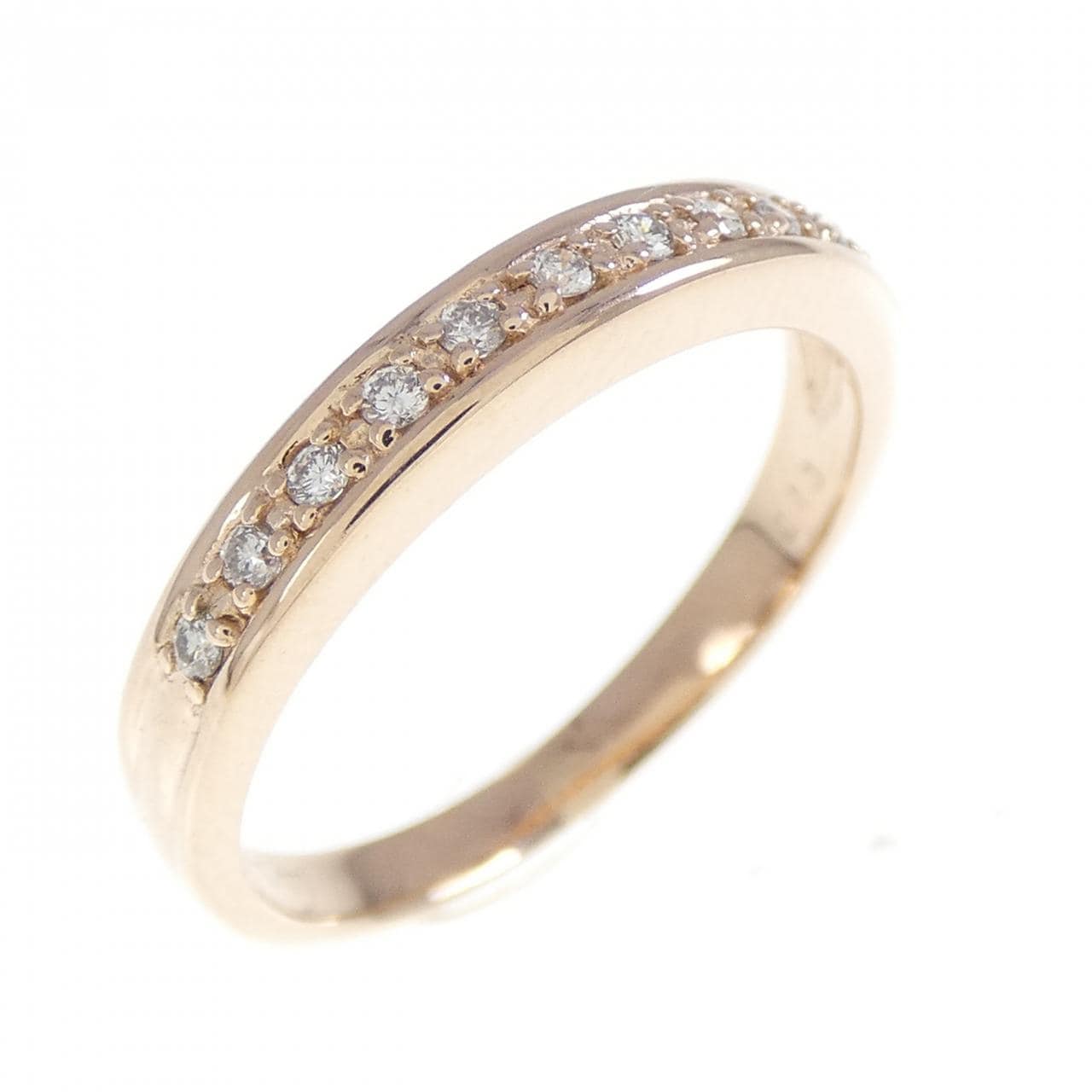 K18PG ダイヤモンド リング 0.10CT