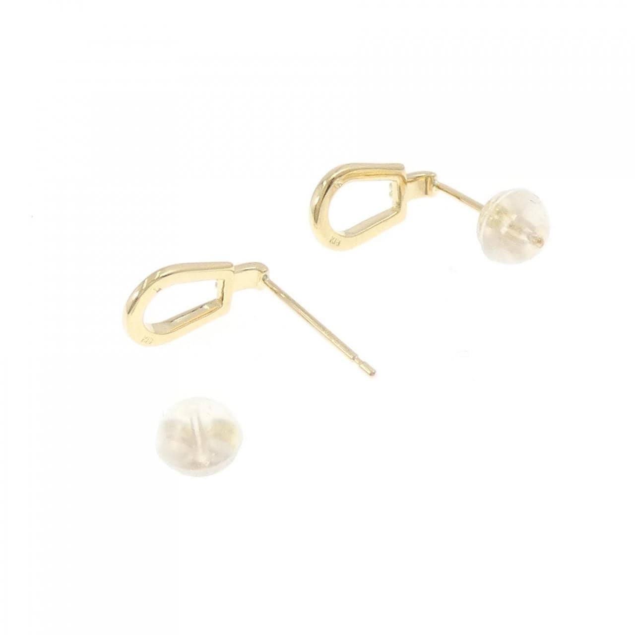 K18YG ダイヤモンド ピアス