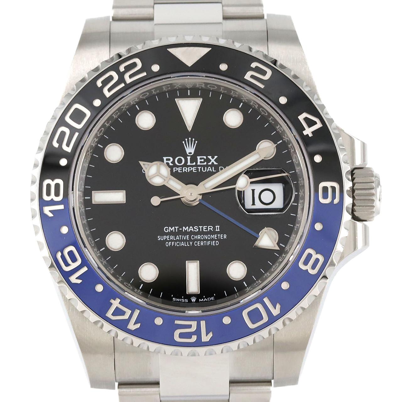 ロレックス GMTマスターⅡ 126710BLNR･3 SS 自動巻 ランダム番