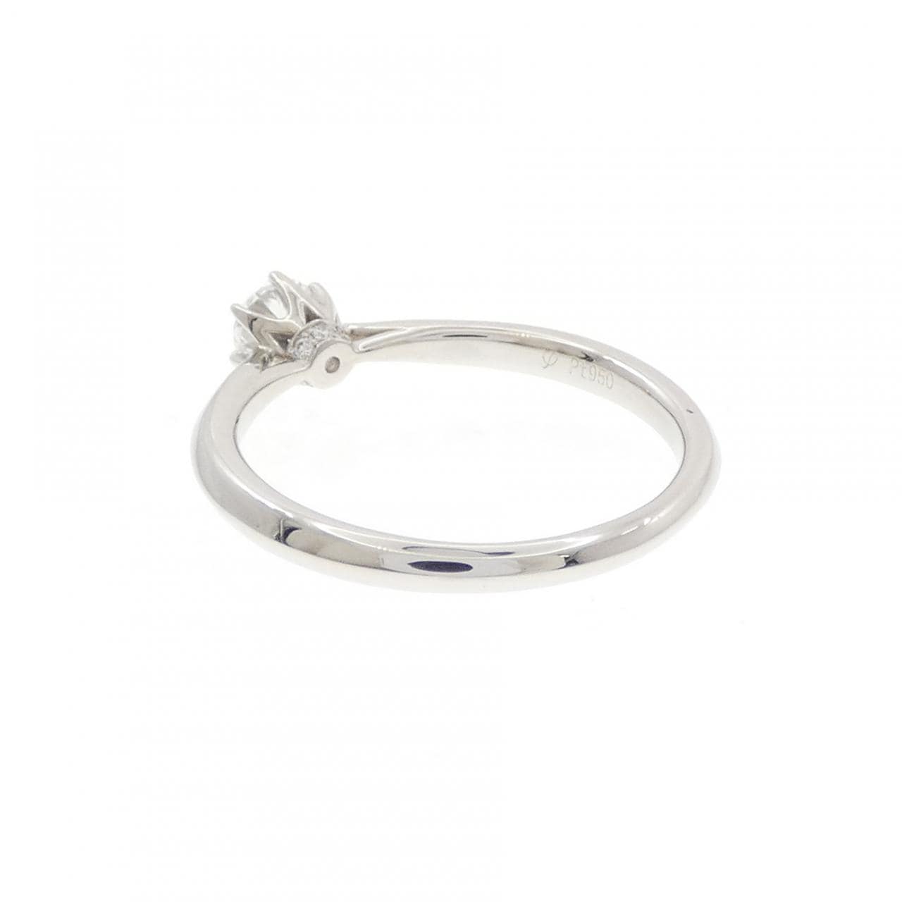 PT950 ダイヤモンド リング 0.275CT D VVS1 EXT