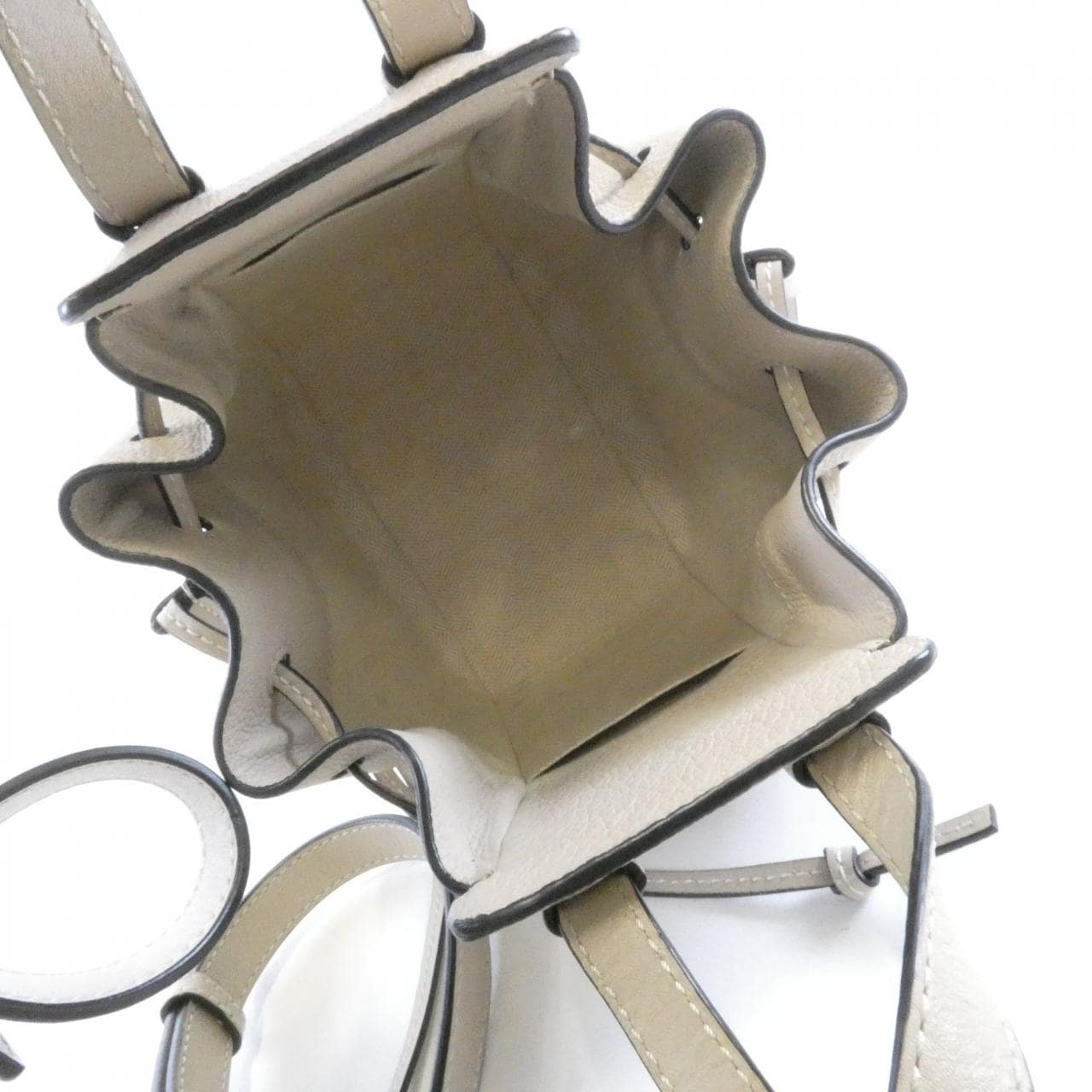 ロエベ ハンモック ドローストリング ミニ 314 12 V07 ショルダーバッグ