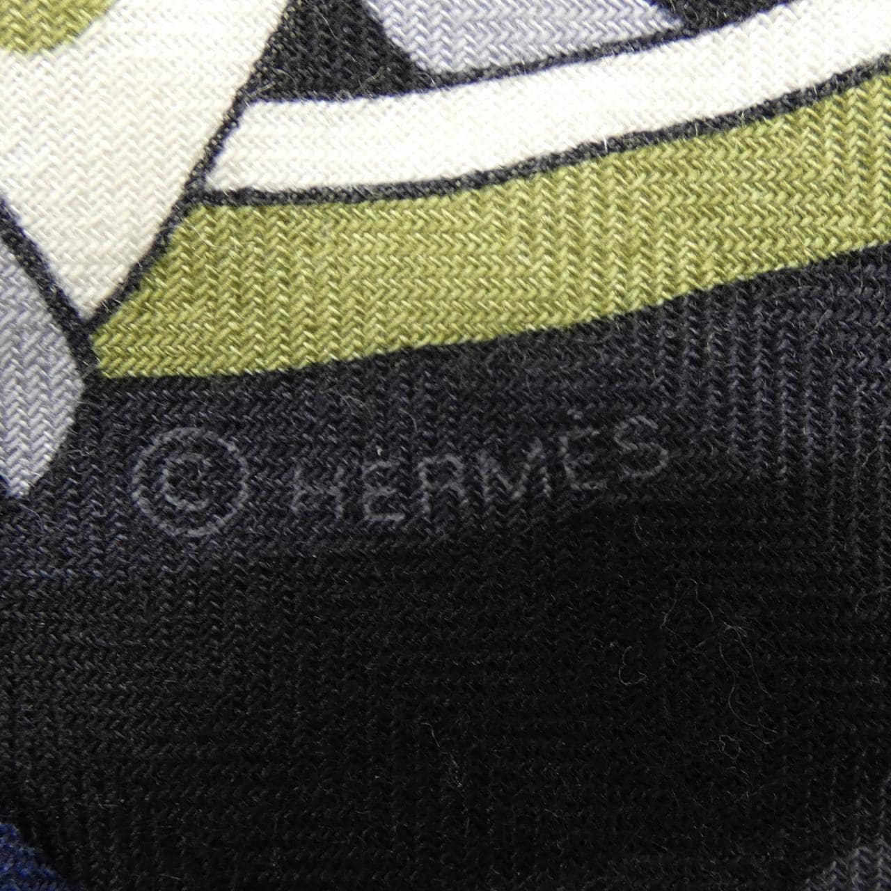 エルメス HERMES 600 CHEVAUX カレジェアン140. ショール