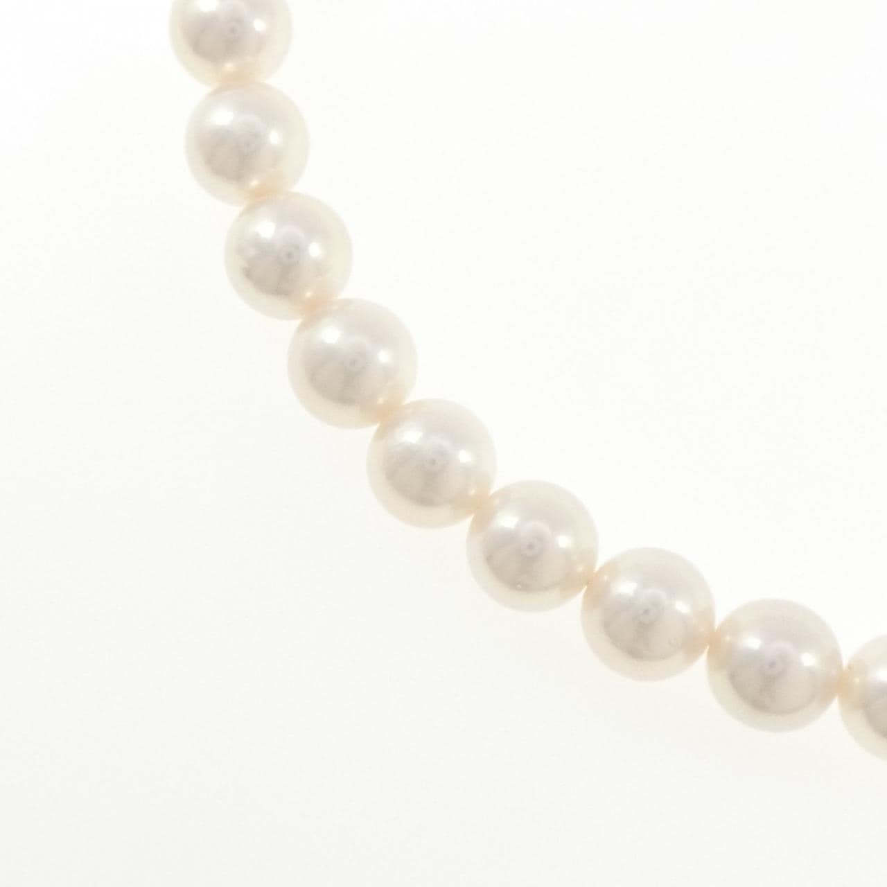 シルバークラスプ アコヤパール ネックレス 8.5-9.0mm