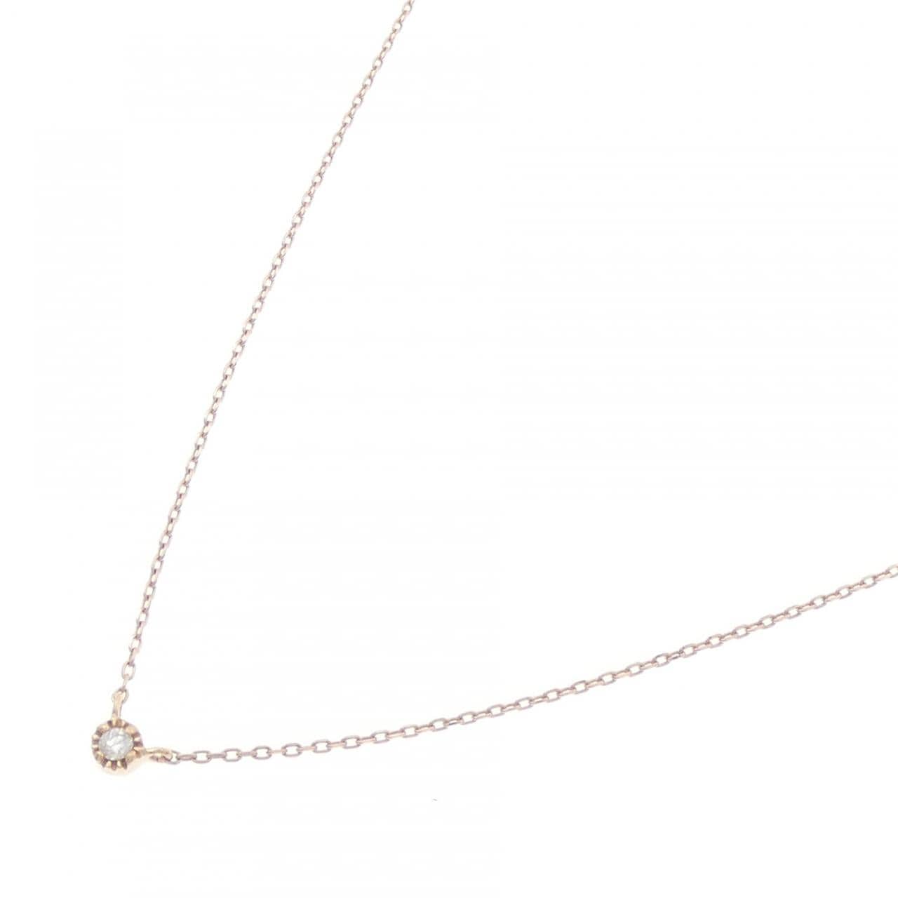 エテ ダイヤモンド ネックレス 0.02CT