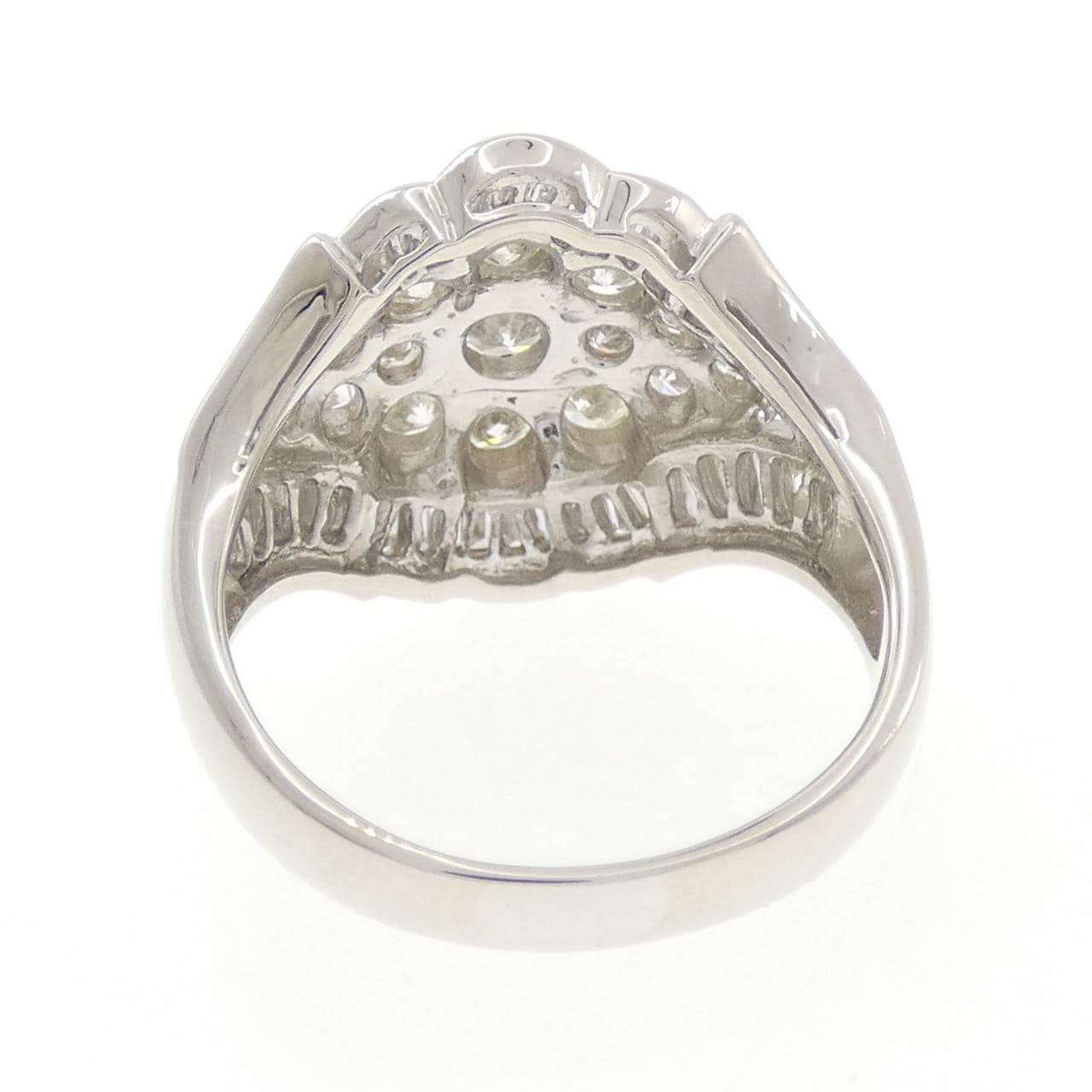 PT900 ダイヤモンド リング 2.00CT
