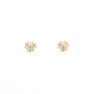K18YG ダイヤモンド ピアス 0.4CT