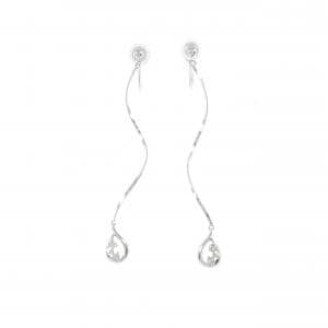 K18WG Diamond earrings