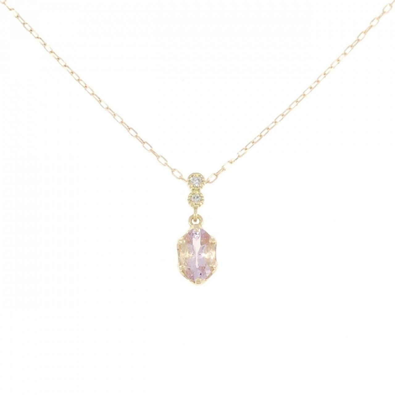 K18YG Morganite Necklace