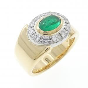 タサキ エメラルド リング 0.74CT