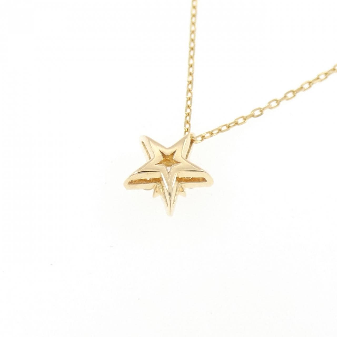 スタージュエリー ダイヤモンド ネックレス 0.06CT