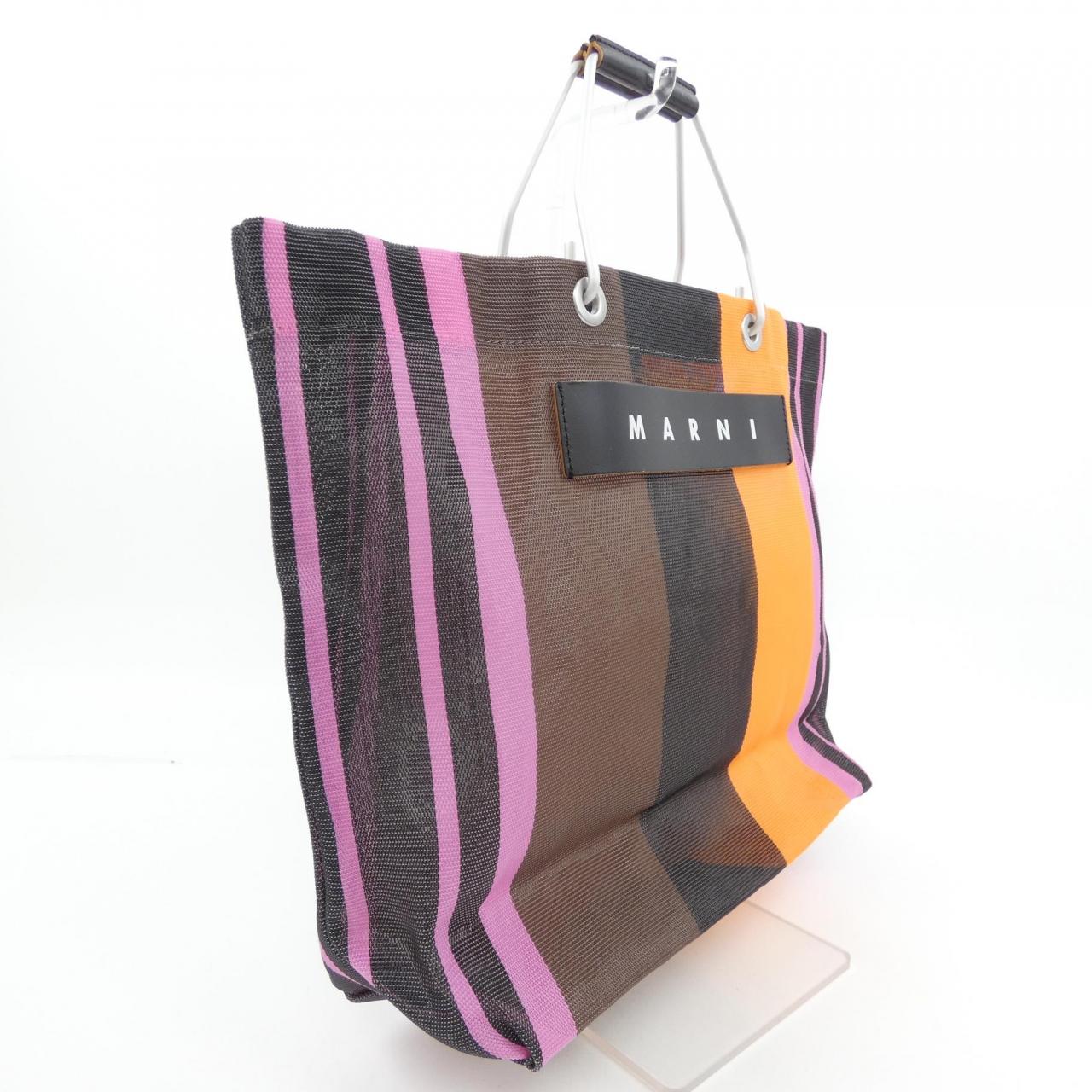 Maruni MARNI MARNI MARKET条纹包包SHMHR08A0BAG